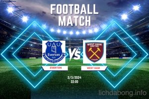 Everton vs West Ham